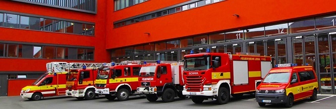 Feuerwehren in der Berufsfeuerwehr Jena